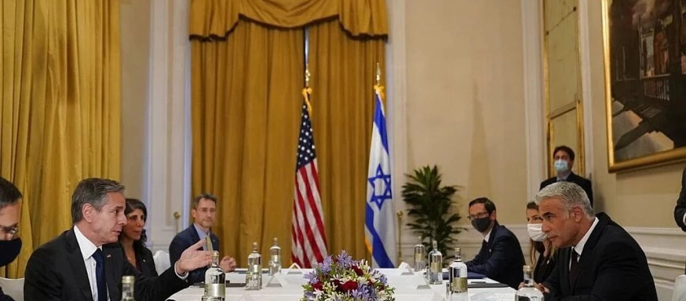 Συνάντηση Α.Μλίνκεν με το νέο Ισραηλινό υπουργό των Εξωτερικών – Διαφωνίες για το Ιράν